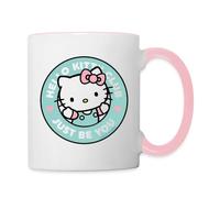 Spreadshirt Hello Kitty Just Be You Hello Kitty Club Mug Bicolore
