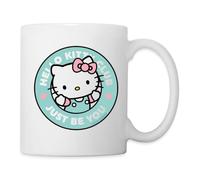 Spreadshirt Hello Kitty Just Be You Hello Kitty Club Mug Blanc, taille unique, blanc