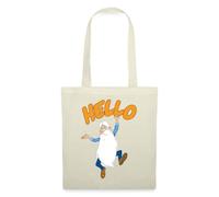 Spreadshirt Hello Maestro avec Lettrage Hello Sac en Tissu, Taille Unique, Nature