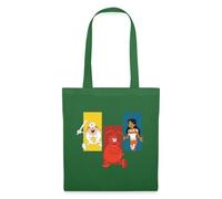 Spreadshirt Hello Maestro avec Police Jumbo, Globus et PSI Sac en Tissu, Taille Unique, Vert Sapin