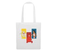 Spreadshirt Hello Maestro Collage Avec Jumbo et Psi Sac En Tissu, taille unique, blanc