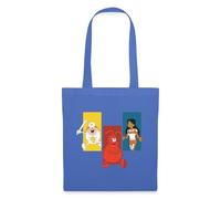 Spreadshirt Hello Maestro Collage avec Jumbo et Psi Sac en Tissu, Taille Unique, Bleu pâle
