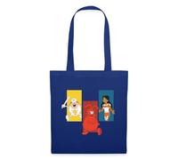 Spreadshirt Hello Maestro Collage avec Jumbo et Psi Sac en Tissu, Taille Unique, Bleu Royal