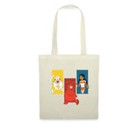 Spreadshirt Hello Maestro Collage Avec Jumbo et Psi Sac En Tissu, taille unique, nature