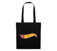 Spreadshirt Hot Wheels Logo Classique Marchandise Officielle Tote Bag, taille unique, noir