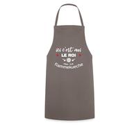 Spreadshirt Ici C Est Moi Le Roi De La Flammekueche Tablier Cuisine