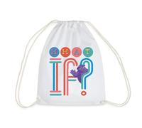 Spreadshirt If: What If Marchandises Officielles du Film Sac À Dos Cordon, Taille Unique, Blanc