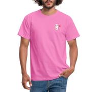 Spreadshirt Il était Une Fois… avec Globe de cellules sanguines Hello Maestro T Shirt Homme, XXL, Rose