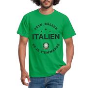 Spreadshirt Italien, Têtu, Râleur T-Shirt Homme, XL, Vert