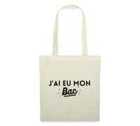 Spreadshirt J'ai Eu Mon Bac Cadeau Bachelier Baccalaureat Tote Bag