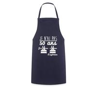 Spreadshirt Je N'ai Pas 50 Ans Cadeau d'Anniversaire Tablier Cuisine, taille unique, marine