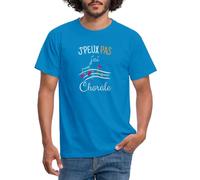 Spreadshirt Je Peux Pas J'Ai Chorale Slogan Humour Choristes Cadeau T-Shirt Homme, XL, Bleu Royal