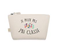 Spreadshirt Je Peux Pas J'Ai Classe Cadeau Scolaire Rentree Trousse, Taille Unique, Nature