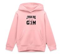 Spreadshirt Je Peux Pas J'Ai Gym - Tenue De Gym - Humour Gymnastique Sweat À Capuche Enfant Premium, 146/152 (10 Ans), Rose