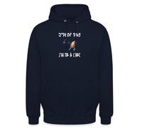Spreadshirt Je Peux Pas J'Ai Tir À l'arc Humour Sweat À Capuche Unisexe, 3XL, Marine
