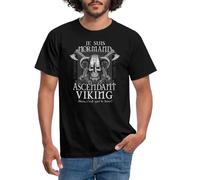 Spreadshirt Je suis Normand Ascendant Viking T-Shirt Homme, 4XL, Noir