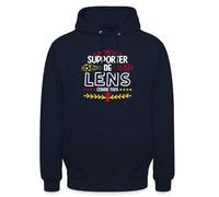 Spreadshirt Je suis Un Supporter De Lens comme Papa Sweat À Capuche Unisexe