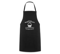 Spreadshirt Je Suis Une Mamie Gâteaux Tablier Cuisine, taille unique, noir