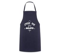 Spreadshirt J'Peux Pas J'Ai Mojito Apéro Humour Tablier Cuisine, taille unique, marine