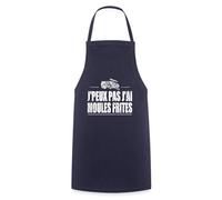 Spreadshirt J'Peux Pas J'Ai Moules Frites Tablier Cuisine, taille unique, marine