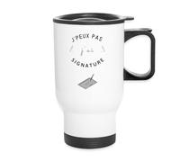 Spreadshirt J'peux Pas J'ai Signature Mug isotherme avec poignée
