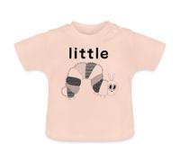 Spreadshirt La Chenille Qui Fait des Trous Petite T Shirt Bébé Bio, 6-12 Mois, Rose Cristal