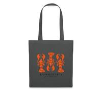 Spreadshirt La Dolce Vita Trio De Homards Italien Vibes Sac En Tissu, taille unique, gris graphite