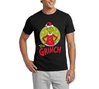 Spreadshirt Le Grinch Grincheux & Mains sur Les Hanches Noël T Shirt Homme