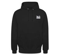 Spreadshirt Le Parrain Film De Mafia Logo Motif Brodé Sweat À Capuche Unisexe, M, Noir