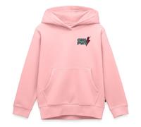 Spreadshirt Le Pouvoir des Filles Broderie Sweat À Capuche Enfant Premium, 98/104 (2 Ans), Rose