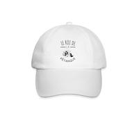 Spreadshirt Le Roi De La Pétanque Humour Bouliste Apéro Casquette Classique, Taille Unique, Blanc/Blanc