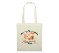 Spreadshirt Le Sapin A Les Boules Shitter Was Full Drôle Sac en Tissu, Taille Unique, Nature