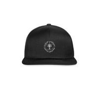 Spreadshirt Le Seigneur des Anneaux l'arbre Blanc du Gondor Casquette Snapback, Taille Unique, Noir/Noir