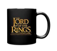 Spreadshirt Le Seigneur Des Anneaux Le Logo Officiel Mug Tasse, taille unique, noir