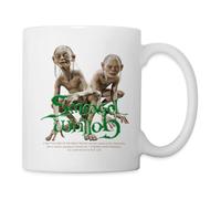 Spreadshirt Le Seigneur Des Anneaux Smeagol Gollum Dessin Mug Blanc