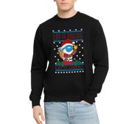 Spreadshirt Les Schtroumpfs Papa Schtroumpf Let It Smurf Sweat Unisexe, S, Noir