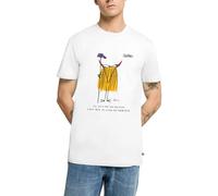 Spreadshirt Les Shadoks Devin Plombier Pas De Problème T-Shirt Premium Homme, L, Blanc