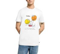 Spreadshirt Les Shadoks Il Faut Pomper pour Vivre T Shirt Homme Premium, L, Blanc