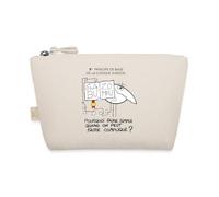 Spreadshirt Les Shadoks Logique Pourquoi Faire Simple Trousse, Taille Unique, Nature