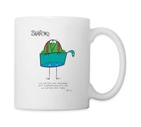 Spreadshirt Les Shadoks Pensée Shadokienne Mug Blanc