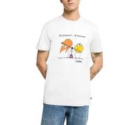 Spreadshirt Les Shadoks Pompe Ils Pompaient T Shirt Homme Premium, XL, Blanc