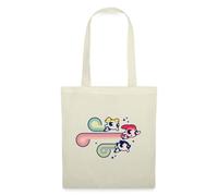 Spreadshirt Les Supers Nanas Powerpuff Girls Vintage Série Tote Bag, taille unique, nature