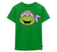 Spreadshirt Les Tortues Ninja Donatello Costume Déguisement T-Shirt Premium Enfant, 98/104 (2 Ans), Vert