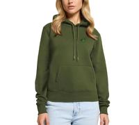 Spreadshirt Les Tortues Ninja Raphaël Broderie Sweat À Capuche Premium Femme, XXL, Kaki