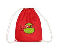 Spreadshirt Les Tortues Ninja Raphaël Costume Déguisement Sac À Dos Cordon, Taille Unique, Rouge