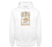 Spreadshirt Looney Tunes Bugs Bunny Ski De Descente Champions Sweat À Capuche Unisexe, L, Blanc