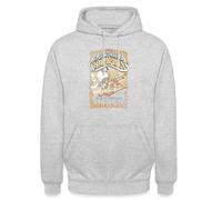 Spreadshirt Looney Tunes Bugs Bunny Ski De Descente Champions Sweat À Capuche Unisexe, L, Gris Clair chiné