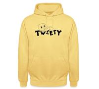 Spreadshirt Looney Tunes Titi Tweety Dessin Animé Sweat À Capuche Unisexe, L, Jaune Citron
