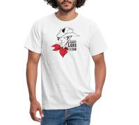 Spreadshirt Lucky Luke Depuis 1946 T Shirt Homme, XL, Blanc