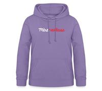 Spreadshirt Maman Merveilleuse Mère-Veilleuse Jeu De Mots Sweat À Capuche Femme, XL, Lavande